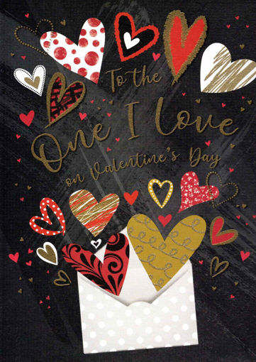 Picture of TO THE ONE I LOVE ON VALENTINES DAY CARD